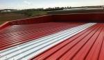 0.4mm-0.7mm Colour Steel Automatic Roof Panel Roll Forming Machine With