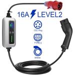 Intelligent 11kw 3 Phase Ev Charger Type 2 Flow Regulation Delayed Charging