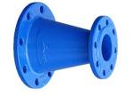 DN100 to DN500 Ductile iron fittings Double flange reducer with internal cement