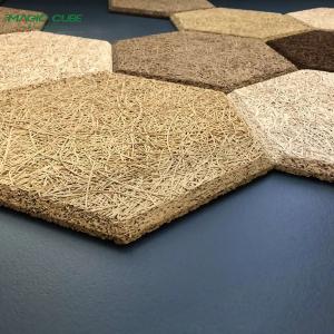 Wholesale Fireproof Wood Wool Acoustic Panel for High-Performance Sound Absorption from china suppliers