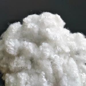 Wholesale High-Crimp Polyester Staple Fiber for Fabric in White/Black/Grey/Colorful from china suppliers