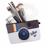 Makeup Bag, 3D Printing women cosmetic bag Multifuncition Pencil Holder