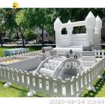 Gray And White Soft Play foam climbing blocks kids indoor playground equipment