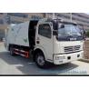 Buy cheap 4cbm--6cbm Garbage Compactor Truck Dongfeng Chassis 4x2 Q235 Carbon Steel Tank from wholesalers