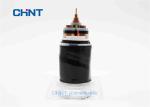 LSZH Sheath 8.7 / 15kV Power Cable Copper Conductor Double Steel Wire Armored
