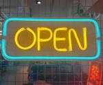 Waterproof Open neon sign outdoor open neon light sign flexible neon