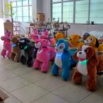 Hansel amusement park equipment china amusement rides moving horse toys for kids