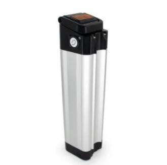 Silver Fish Type Ebike Downtube Battery With 18650 Lithium Ion Cell 13.2ah 17