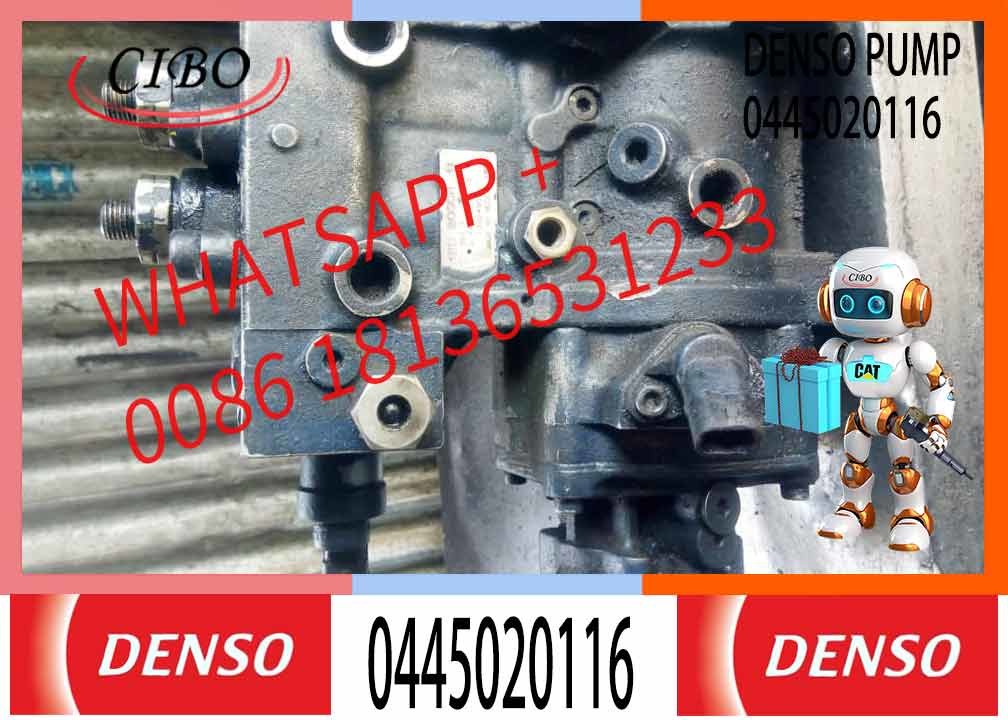 Diesel Injection Pump High-pressure Common Rail Injection Pump 0445020116 High-pressure Oil Pump 61260080674
