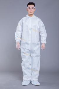 Wholesale Personal Protective 55GSM Microporous SF Waterproof Coverall from china suppliers