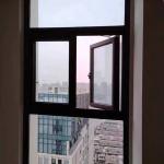 DIY Aluminum Frame Single Hung Windows Metal Sliding Screen Door OEM