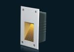 LED Wall Light Recessed 3mm Tempered Glass Good Heat Dissipation 120°Beam Angle