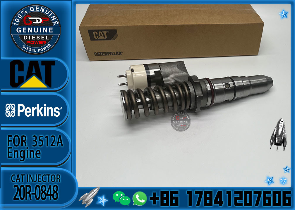 Common rail injector fuel injecto 20R-2296 20R-0848 3920214 20R-0850 for 3512B Excavator 3512C 3516B 3516C