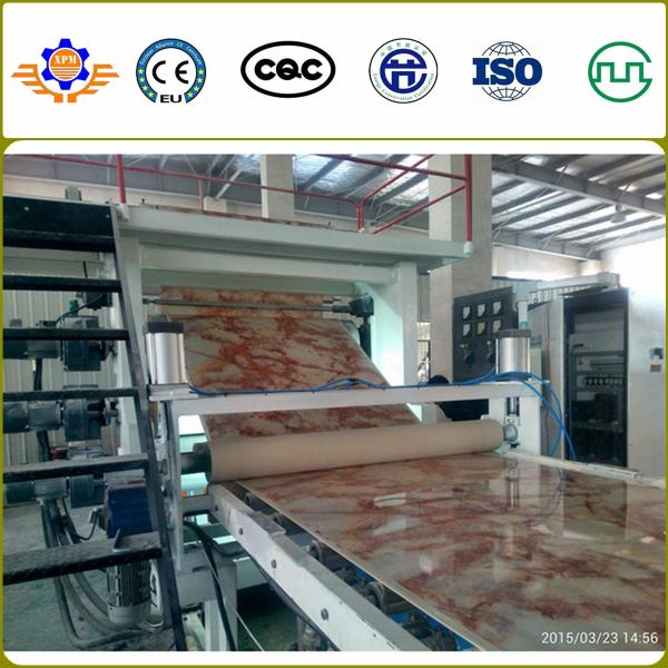 PVC Marble Sheet Machine | 20 Year Professional Manufacturer | 1.22m Width | ABB