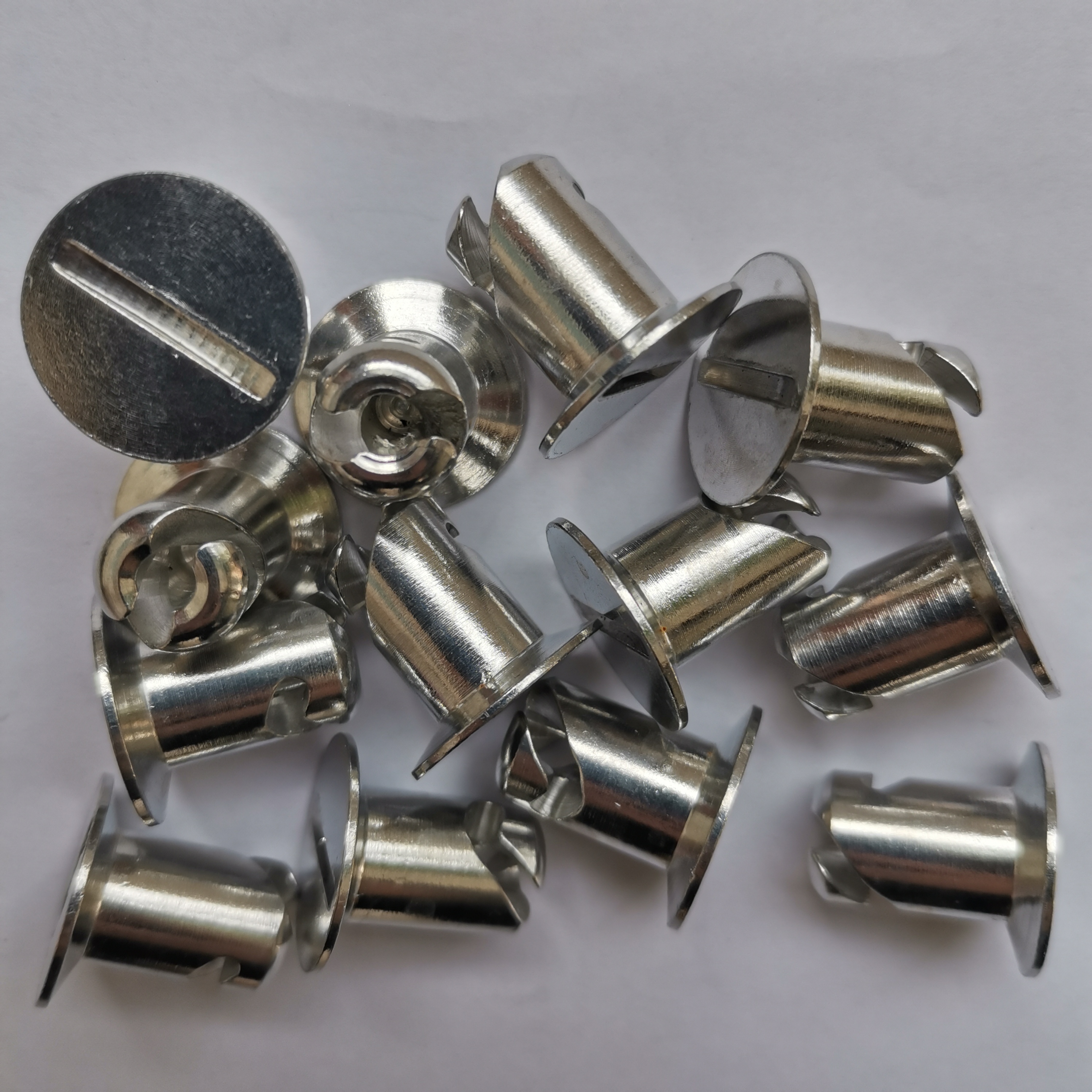 17.3mm Head Diameter Universal Purpose Countersunk Panel Buttons Year 7/16" FLUSH HEAD DZUS FASTENERS for Replace/Repair