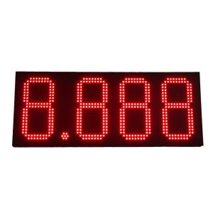 Wholesale 7000mcd Brightness 888.8 LED Display Board Gas Station Price Sign from china suppliers
