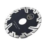 Protected Teeth Diamond Disc 125mm Blade Diameter for Cutting Marble Granite
