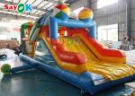 Commercial Inflatable Slide Ocean Theme Inflatable Dry Slide Children Kids Rock