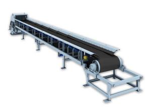 Wholesale Silica Sand Troughed Belt Conveyor Impact Idler Equipped Cost Effective Large Volume from china suppliers