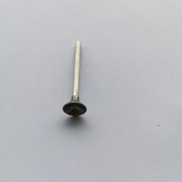 6mm Diamond Rotary Burr Drill Bit With 3mm Shank For Rotary Tool Diamond Nail