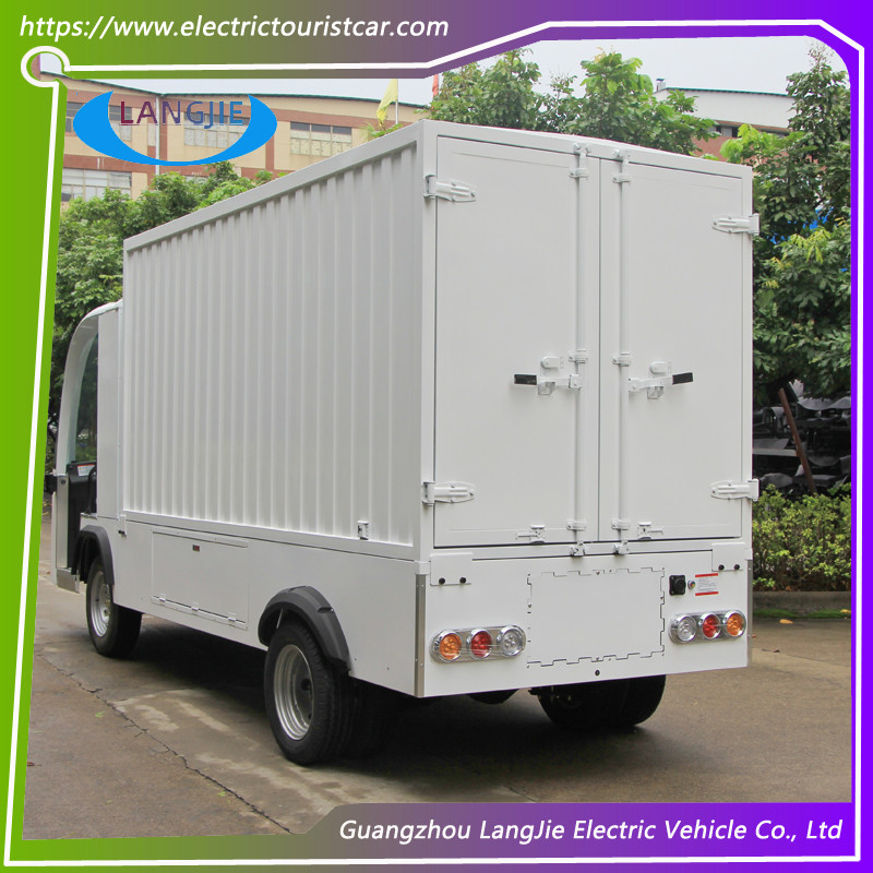 1200 Kgs High Capacity Loading Electric Luggage Cart AC Motor Electric Cargo Vehicle For Factory