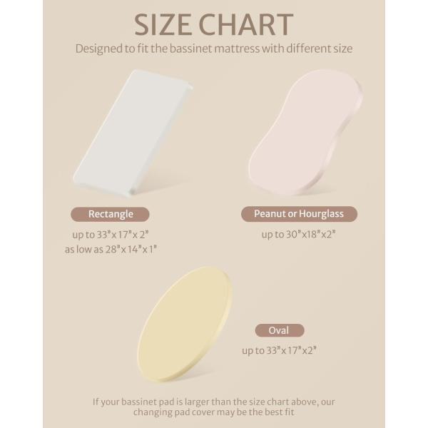 Gauze Bassinet Sheet Set Ultra Soft Modern Style With Multiple Colors