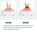 Wireless Electric EMS Heat Neck Massager Powerful Intelligent Control