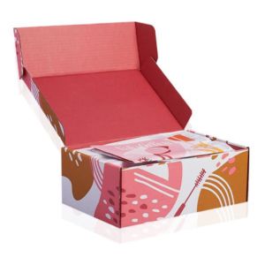 China CMYK Offset CDR Apparel Packaging Boxes , EVA Blister Colored Corrugated Mailing Boxes on sale
