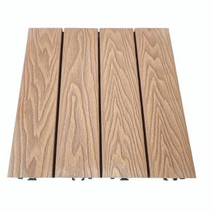 Wholesale Polished Orange WPC Deck Tile Wood Plastic Composite For Terrace ODM from china suppliers
