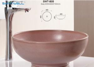 Wholesale Self Cleaning Glaze Counter Wash Basin Ceramic Wash Basin 405 * 405 * 150mm from china suppliers