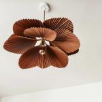 Wabi-sabi Paper Ceiling Lamp Living Room Shop Led Ceiling Chandelier Kitchen