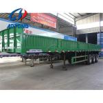 Mechanical Suspension Drop Side Board Sidewall Flatbed Trailer /Side wall truck