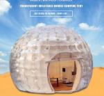 Pvc Tarpaulin Diameter 5M Inflatable Bubble Camping Tent Inflatable Bubble