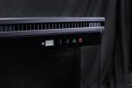 1100mm Multi Sided Electric Fireplace Dining Room Display Screen Sleek Linear