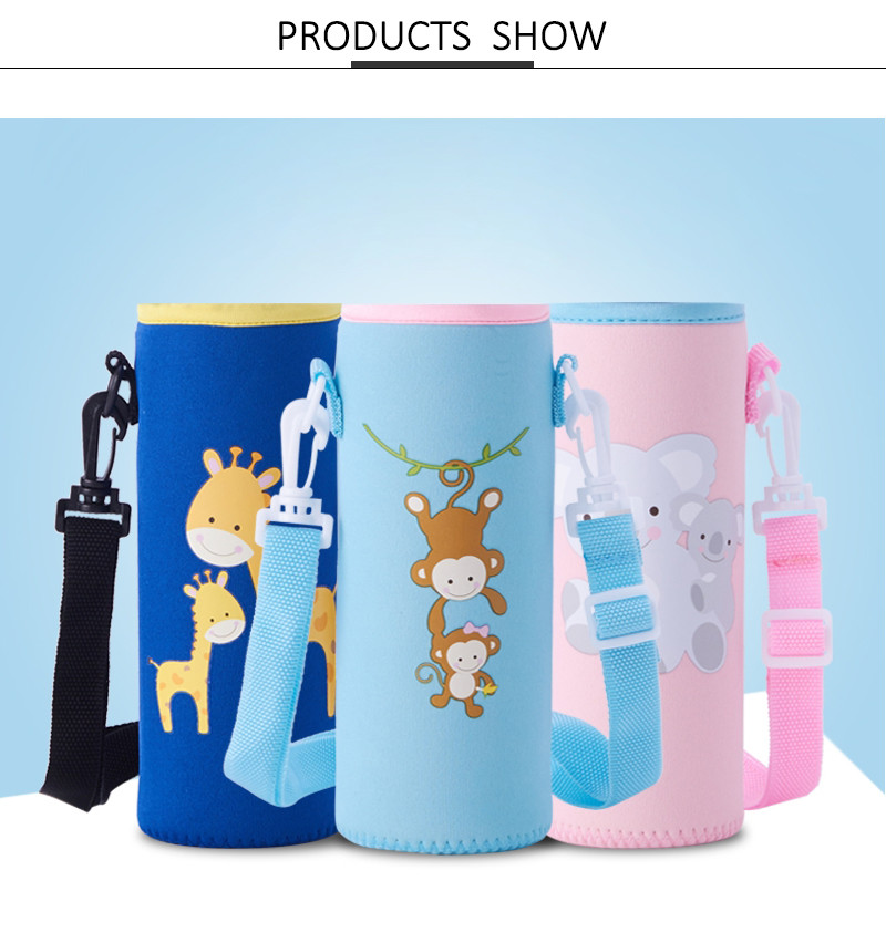 Foldable L6.5*H14cm Neoprene Drink Bottle Covers