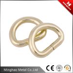 High quality Iron wire D-rings buckle in bag accessories,12.8*19.43mm
