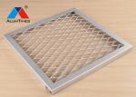 Shock Resistant Expanded Aluminum Mesh Sheet For School Hotel Restaurant