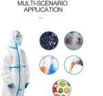 Radiation Sterilization Class I ISO Disposable Protective Suit Medical