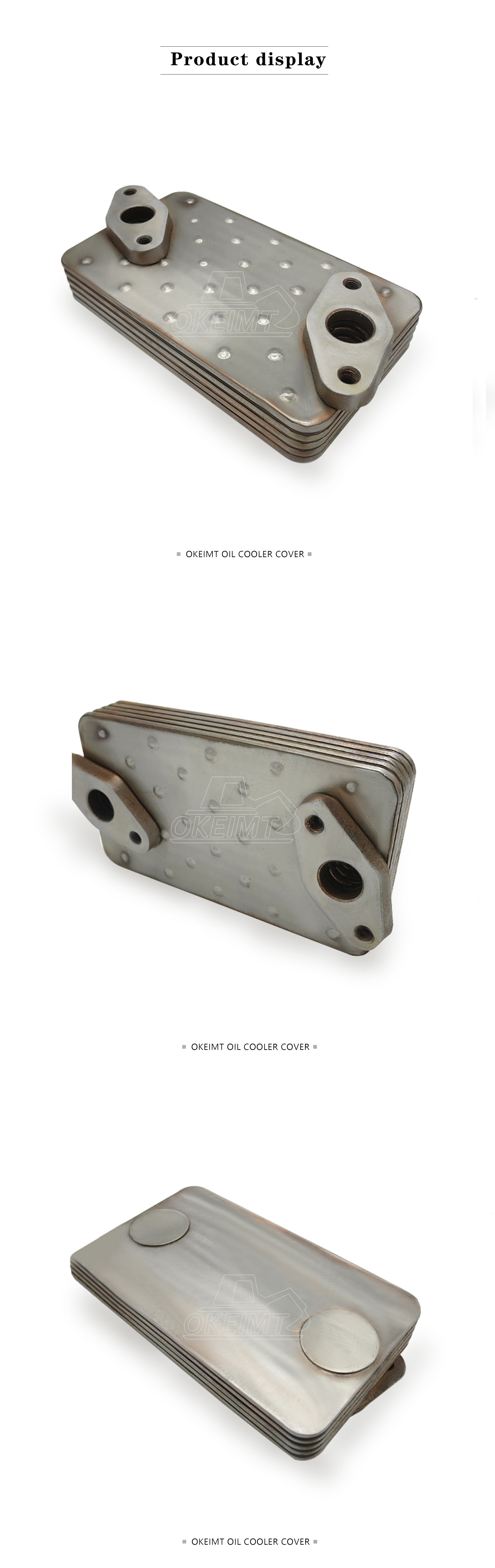 Buy Engine Oil Cooler 600-651-1510 for Komatsu PC60-5 Engine 4D95 5P