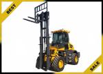 Offroad 2.5 T Counterbalance Forklift Truck Diesel Engine Powered 12v Battery