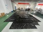 18oz Pvc Tarpaulin Blue Steel Tarps For Flatbed Truck Cover Lightweight