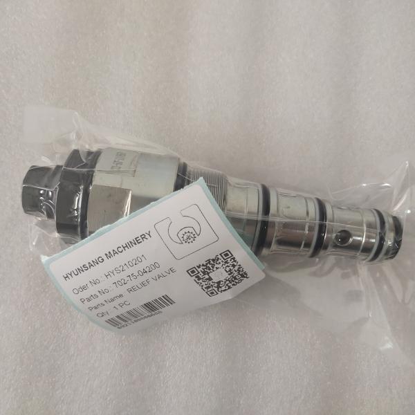 Relief Valve 702-75-04200 708-8H-00270 706-78-71160 706-73-72420 For Komatsu