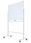 360 Degree Mobile Magnetic Whiteboard With Wheels No Chromatic Aberration