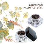 Stable / Long Lasting Eyebrow Tattoo Microblading Pigment Dark Brown Color