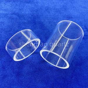 Wholesale Factory Custom High Temperature Furnace Quartz Glass Tube from china suppliers