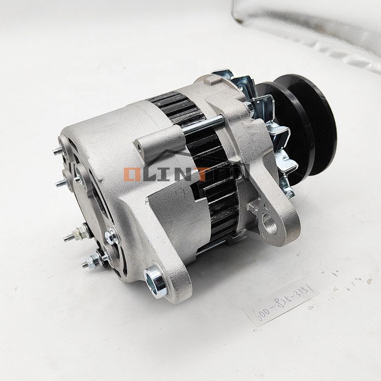 Construction Machinery Parts PC400-7 Excavator Engine Alternator 600-825-3151