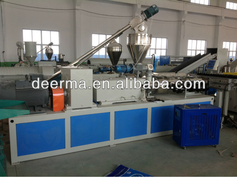Furniture Board Making Machine 200kg/h - 500kg/h WPC Board Production Line