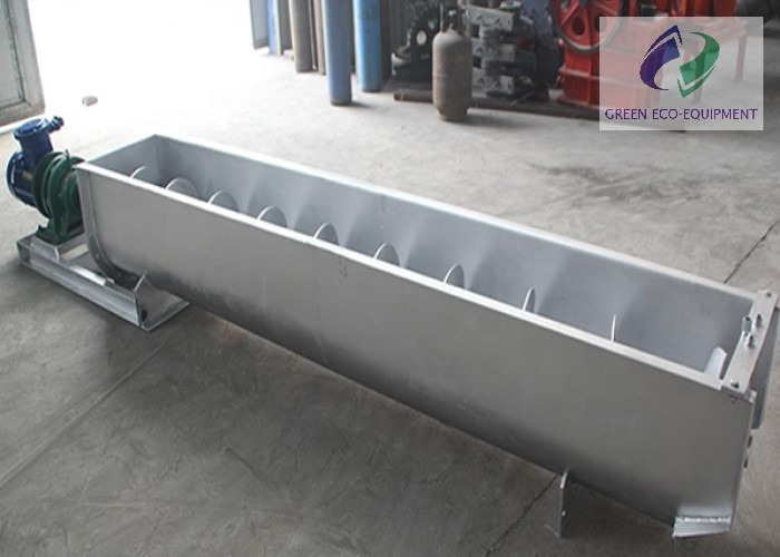 Horizontal Flexible Screw Conveyor For Sludge