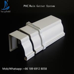 Factory Sale Roofing Materials Whosale PVC Rain Gutter Malaysia/Philippines/Kenya