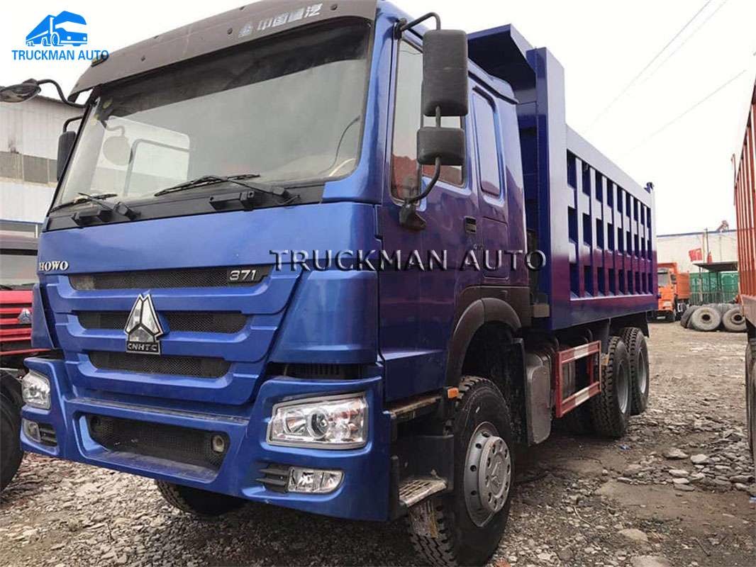 2015 Year 371HP SINO Used HOWO Dump Truck With New Tire And Rim